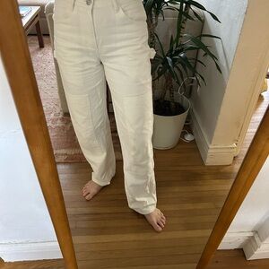 STAUD White Cargo/Utility pants